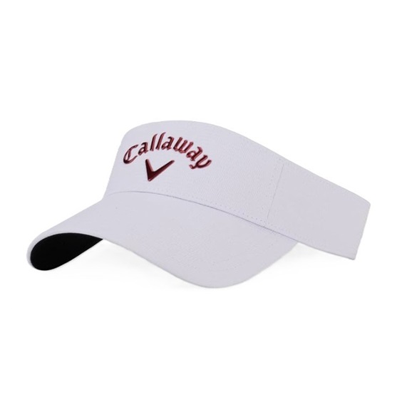 Callaway Liquid metal visor daszek golfowy, biało/czerwony
