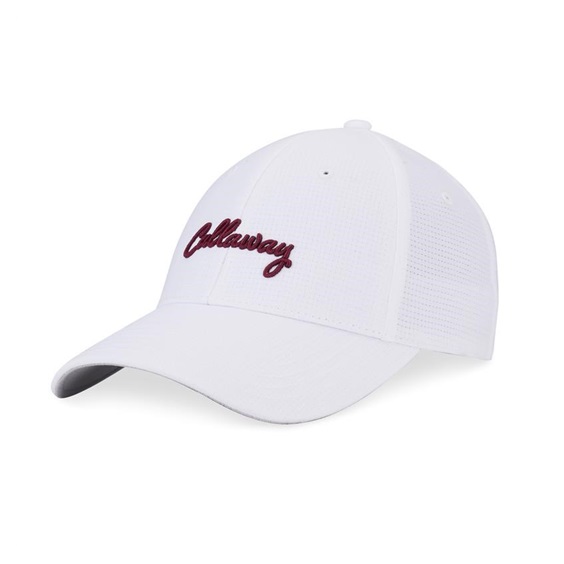 Callaway Stitch Magnet damska czapka z daszkiem, biała
