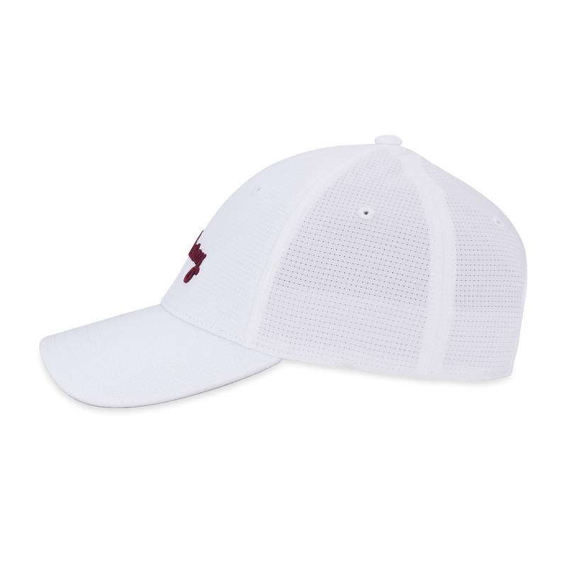Callaway Stitch Magnet damska czapka z daszkiem, biała