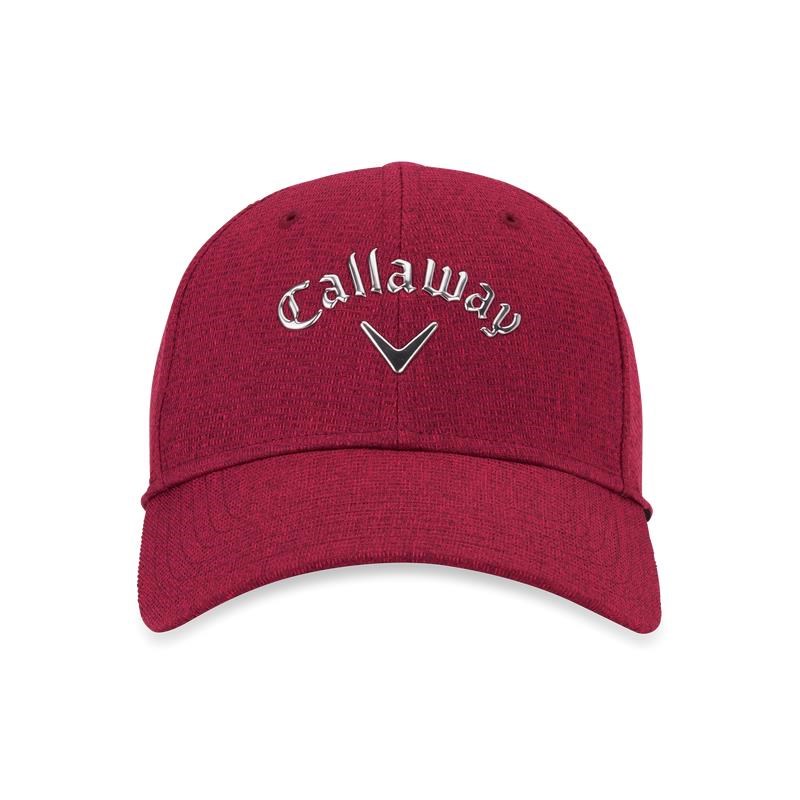 Callaway Liquid Metal damska czapka z daszkiem, czerwony/srebrny