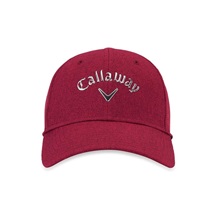 Callaway Liquid Metal damska czapka z daszkiem, czerwony/srebrny