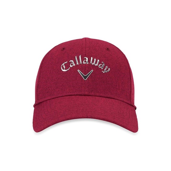 Callaway Liquid Metal damska czapka z daszkiem, czerwony/srebrny