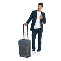 Ogio Pace Pro Hybrid Carry-on 36L walizka podróżna, grey pinstripe