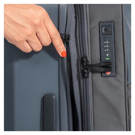 Ogio Pace Pro Hybrid Carry-on 36L walizka podróżna, grey pinstripe