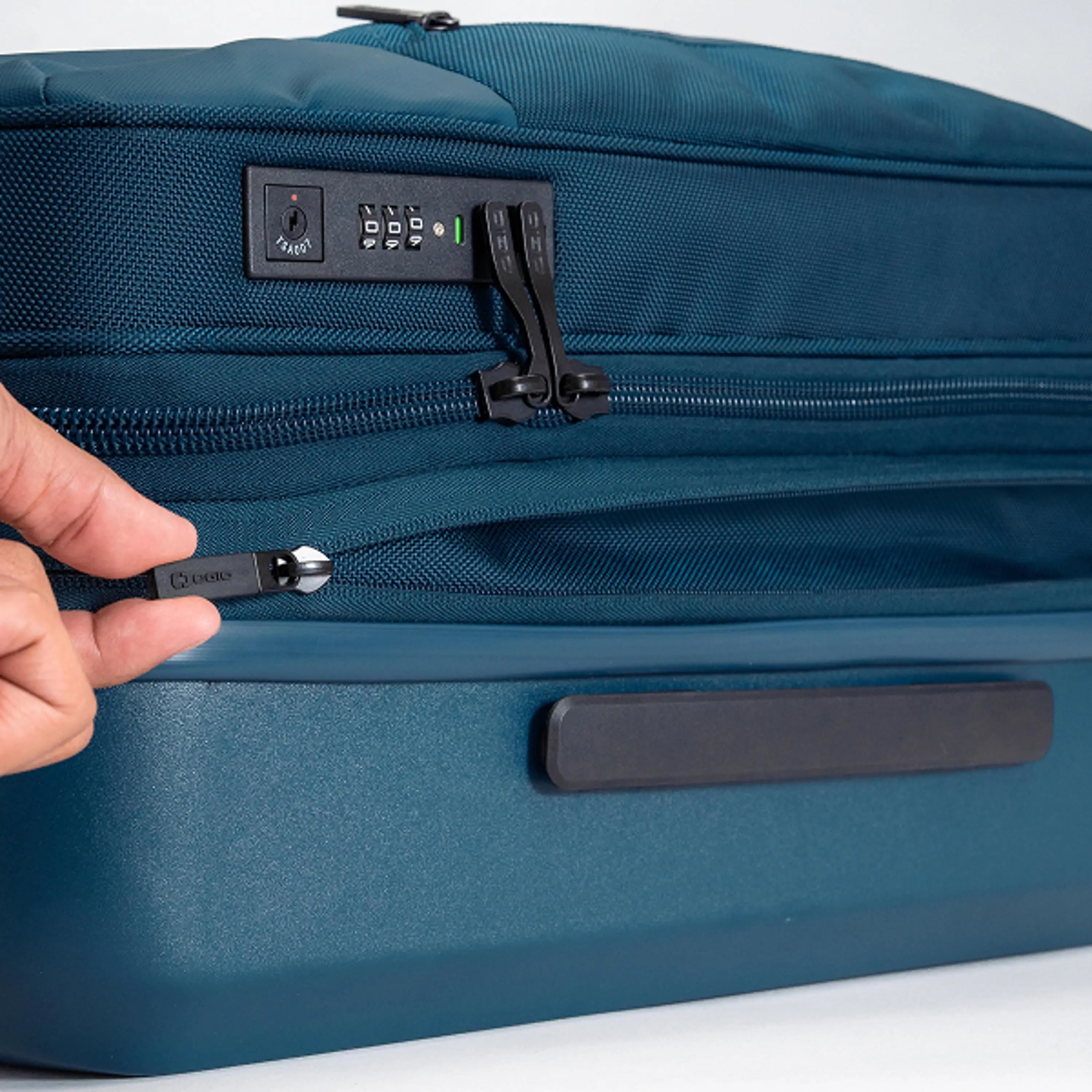 Ogio Pace Pro Hybrid Carry-on 36L walizka podróżna, grey pinstripe
