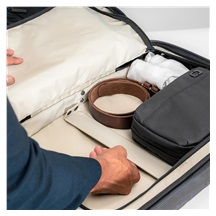 Ogio Pace Pro Hybrid Carry-on 36L walizka podróżna, grey pinstripe
