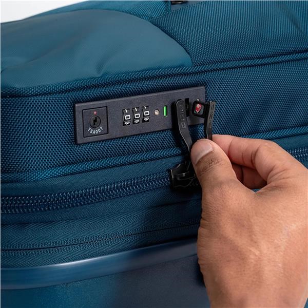 Ogio Pace Pro Hybrid Carry-on 36L walizka podróżna, grey pinstripe