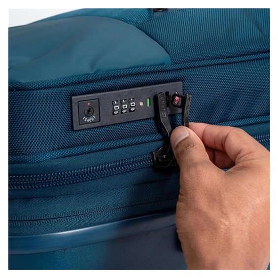 Ogio Pace Pro Hybrid Carry-on 36L walizka podróżna, grey pinstripe