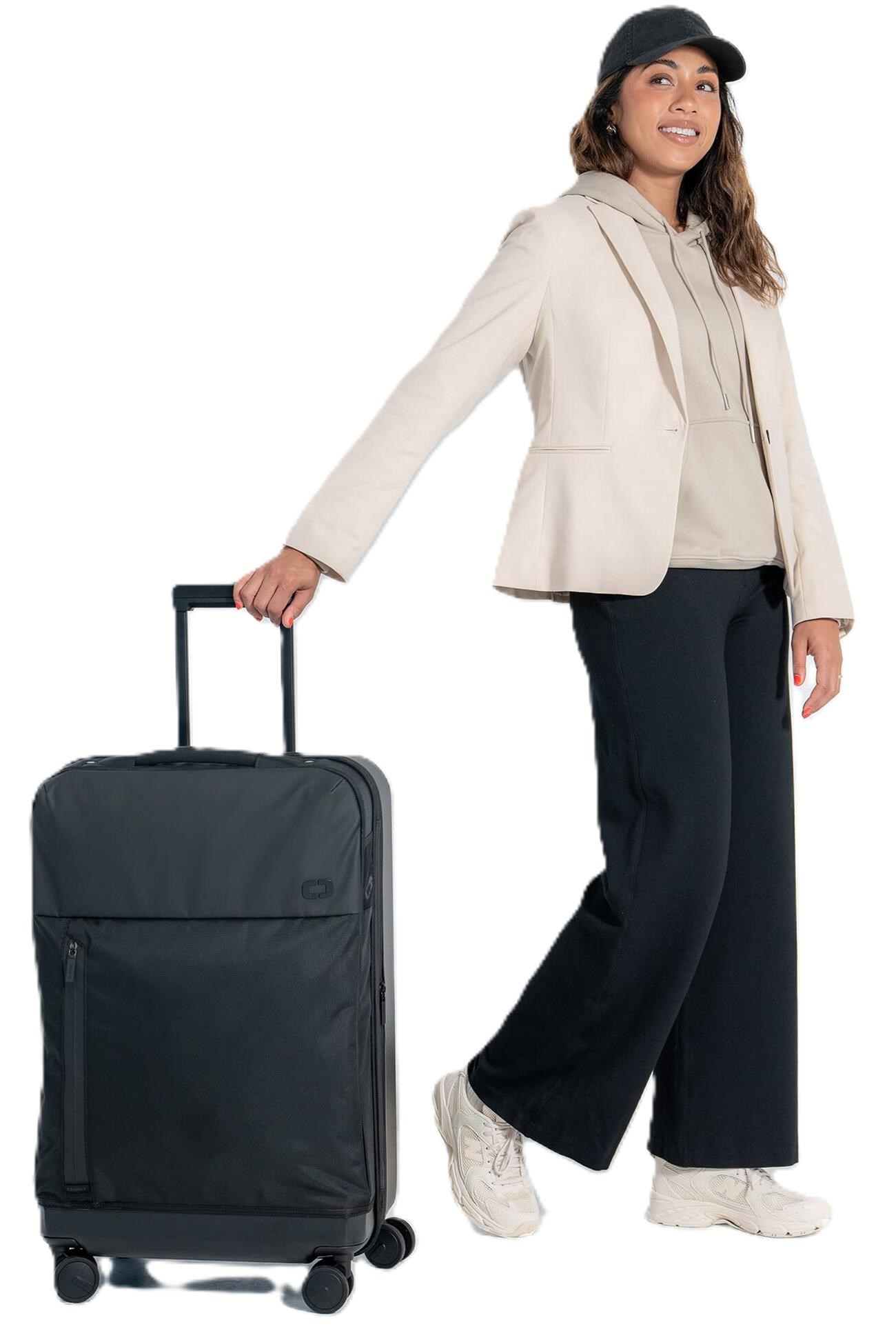 Ogio Pace Pro Hybrid Checked 74L walizka podróżna, czarna