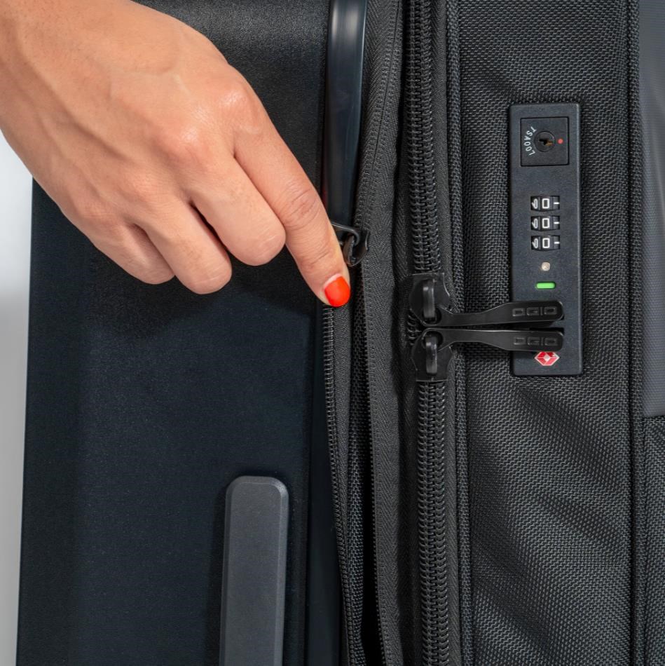 Ogio Pace Pro Hybrid Checked 74L walizka podróżna, czarna