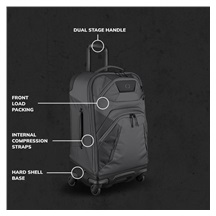 Ogio Renegade 26" 4-Wheel Travel 52L torba podróżna, titanium