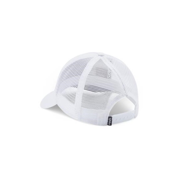 Ping Diamond Trucker czapka z daszkiem, biała