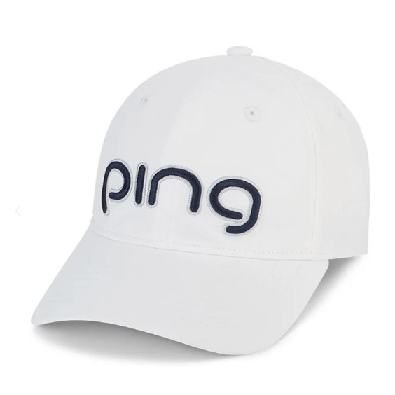 Ping Tour damska czapka z daszkiem, biała