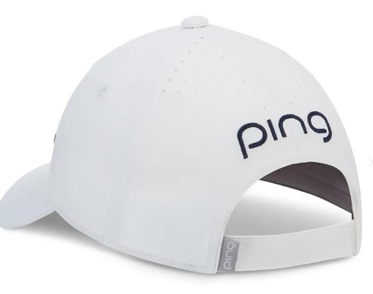 Ping Tour damska czapka z daszkiem, biała