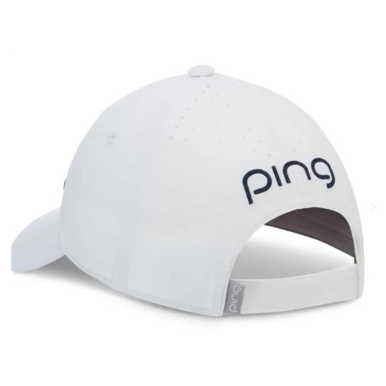 Ping Tour damska czapka z daszkiem, biała