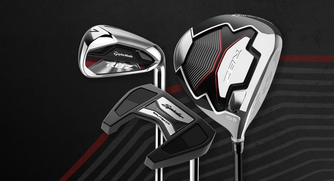 TaylorMade RBZ 2.0 męski zestaw golfowy, stal, lewy, regular, 11PC
