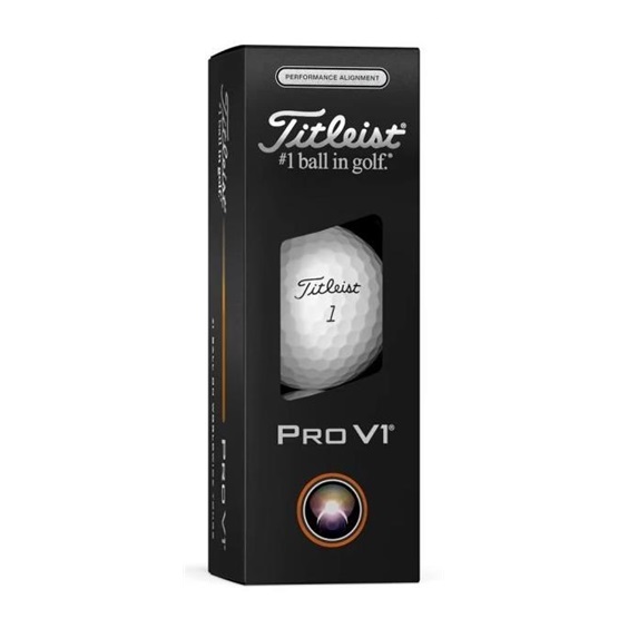 Titleist Pro V1 Enhanced Alignment piłki golfowe