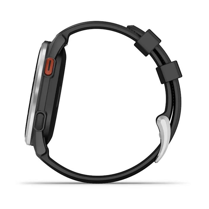 Garmin Approach S44 GPS zegarek, black/silver aluminium