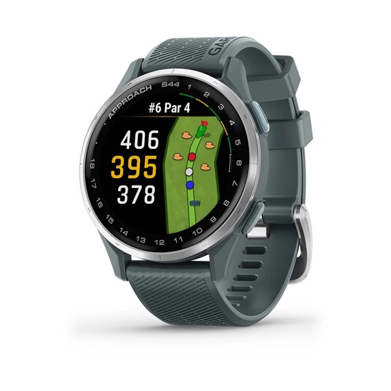 Garmin Approach S44 GPS zegarek, twilight/silver aluminium
