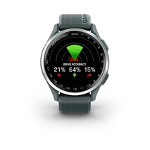 Garmin Approach S44 GPS zegarek, twilight/silver aluminium