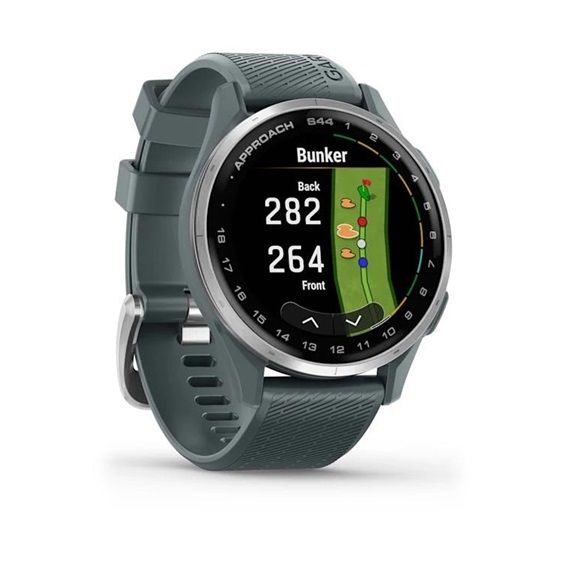 Garmin Approach S44 GPS zegarek, twilight/silver aluminium