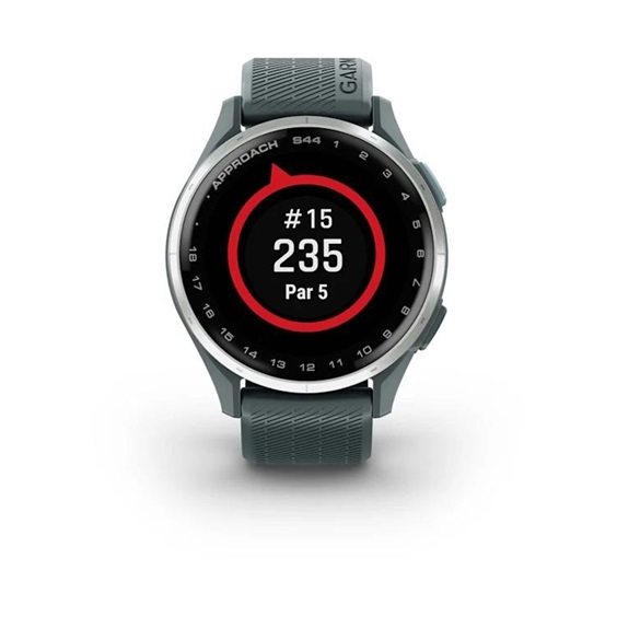 Garmin Approach S44 GPS zegarek, twilight/silver aluminium