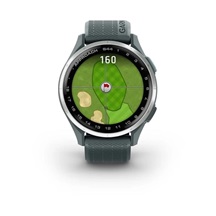 Garmin Approach S44 GPS zegarek, twilight/silver aluminium