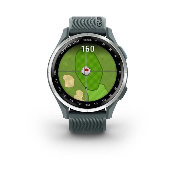 Garmin Approach S44 GPS zegarek, twilight/silver aluminium