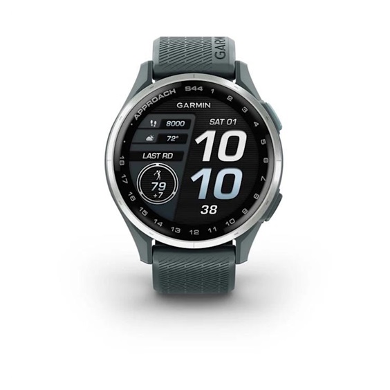 Garmin Approach S44 GPS zegarek, twilight/silver aluminium