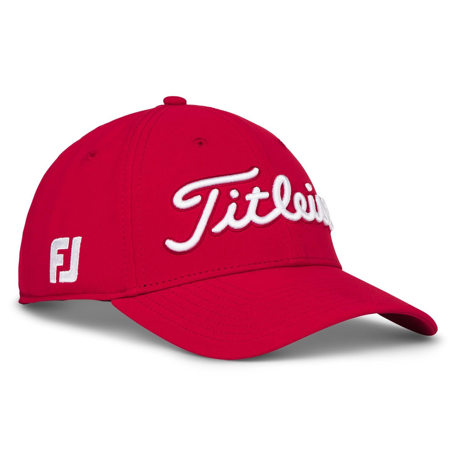Titleist Tour Performance męska czapka z daszkiem, czerwona