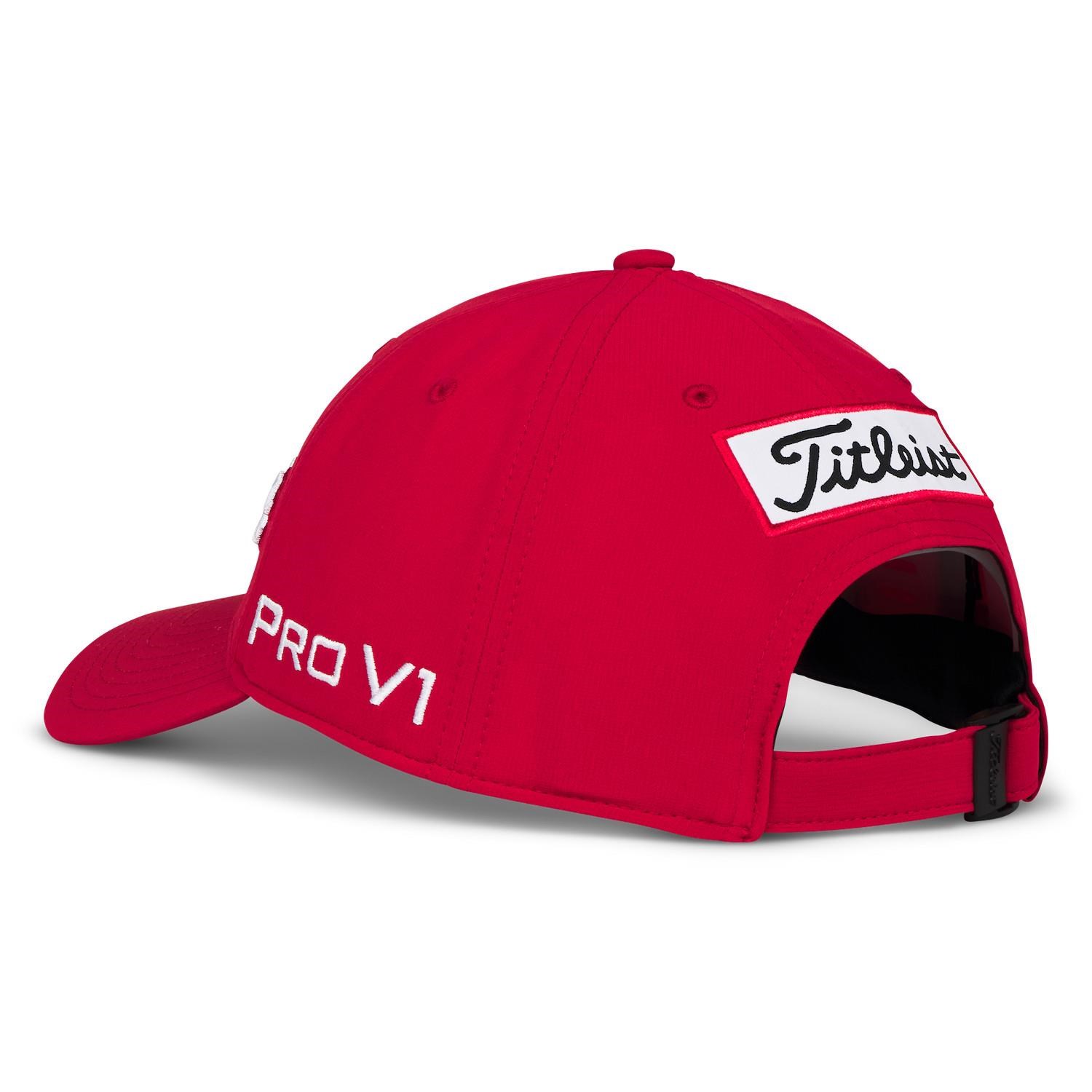 Titleist Tour Performance męska czapka z daszkiem, czerwona