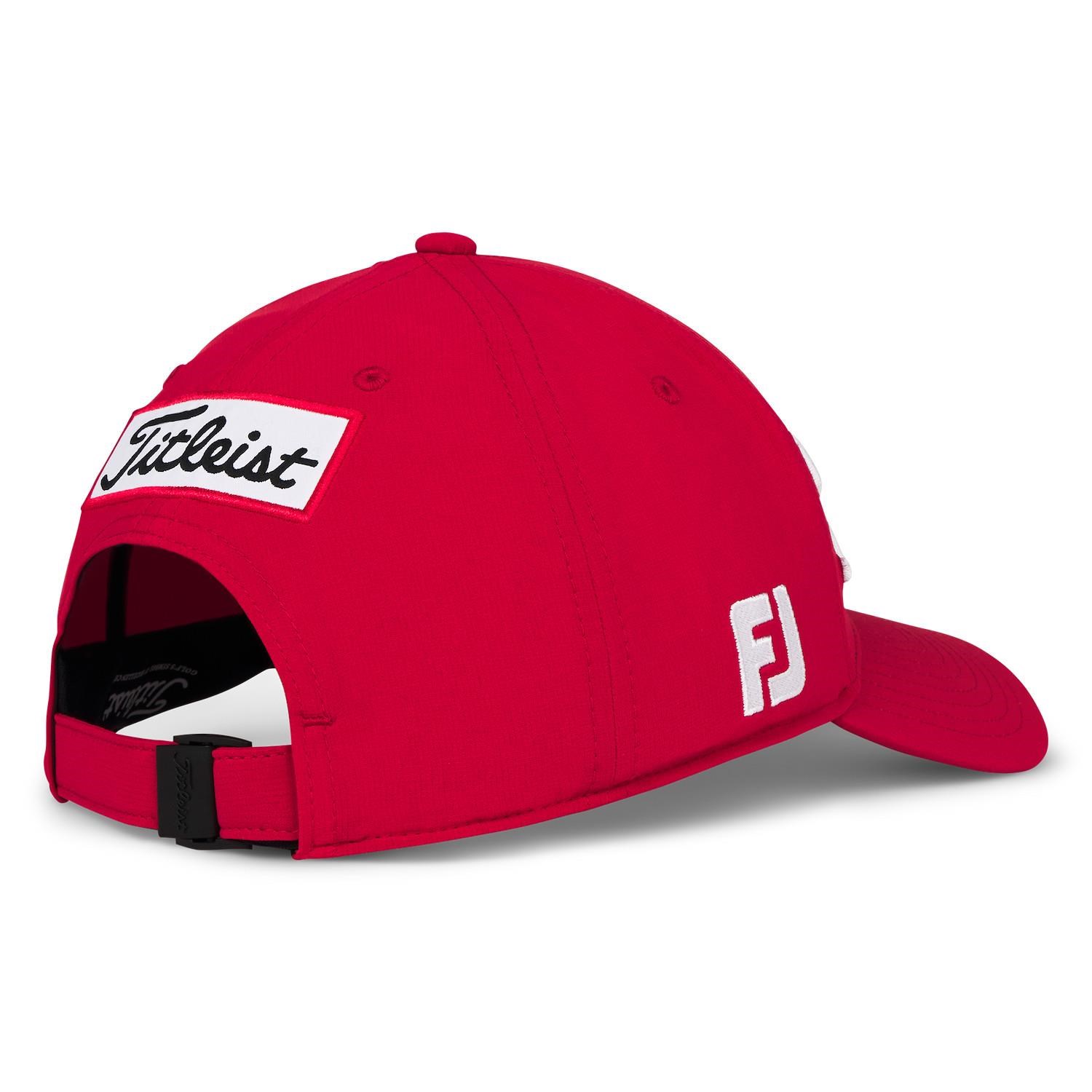 Titleist Tour Performance męska czapka z daszkiem, czerwona
