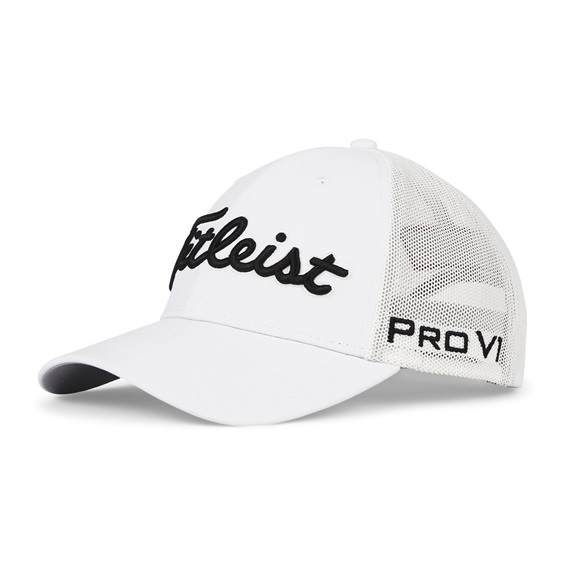 Titleist Tour Performance Mesh męska czapka z daszkiem, biała
