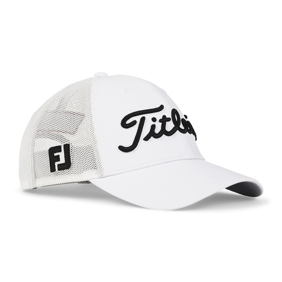 Titleist Tour Performance Mesh męska czapka z daszkiem, biała