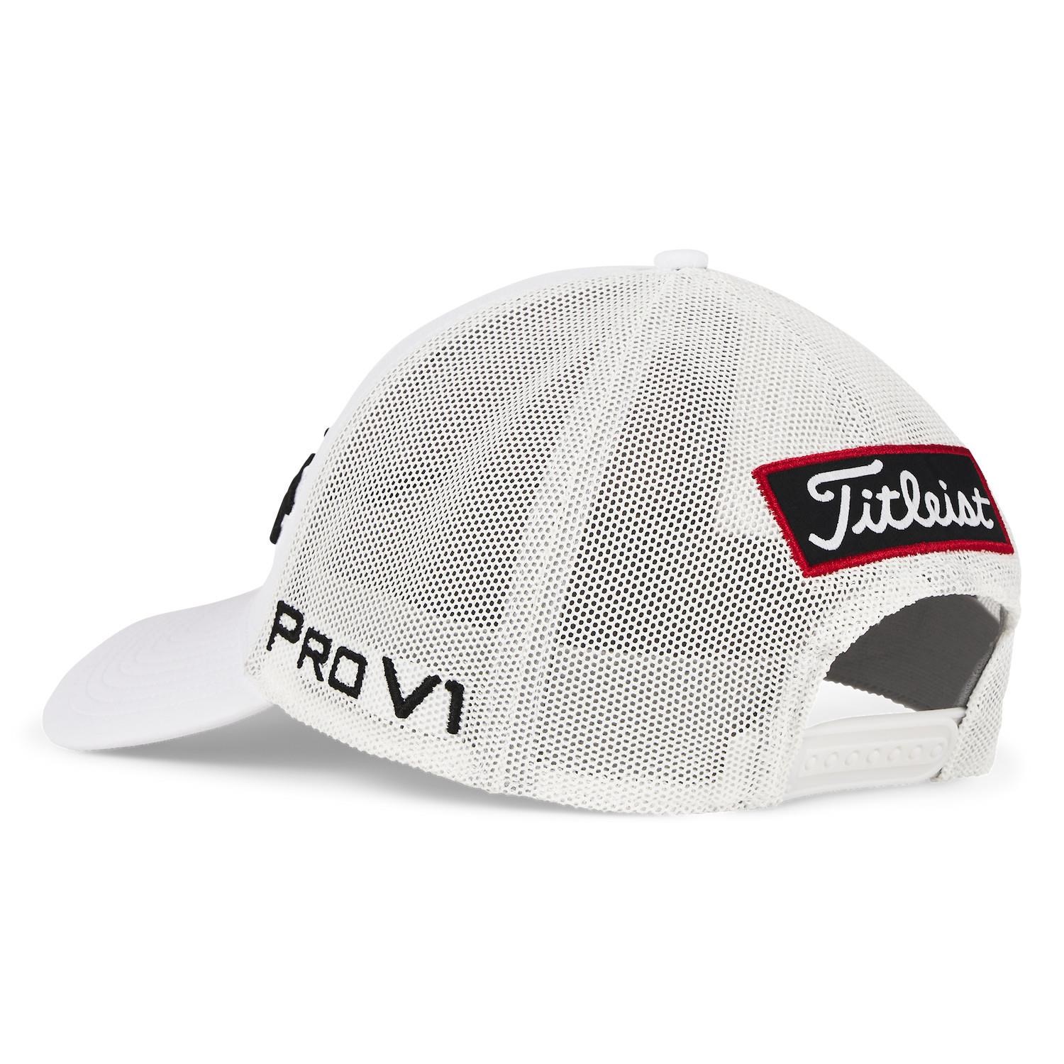 Titleist Tour Performance Mesh męska czapka z daszkiem, biała