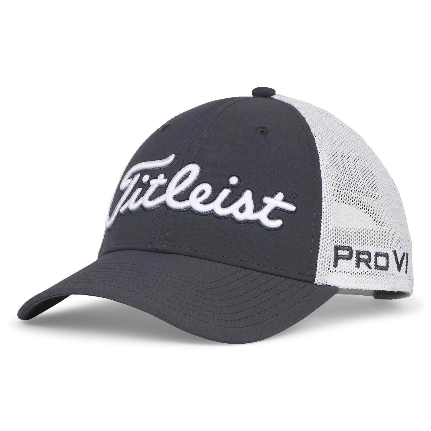 Titleist Tour Performance Mesh męska czapka z daszkiem, szaro/biała