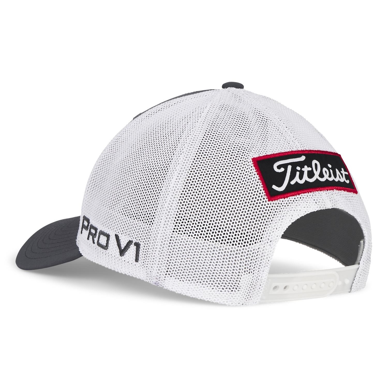Titleist Tour Performance Mesh męska czapka z daszkiem, szaro/biała