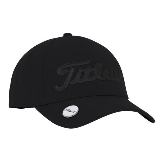 Titleist Players Performance Ball Marker męska czapka z daszkiem, czarna