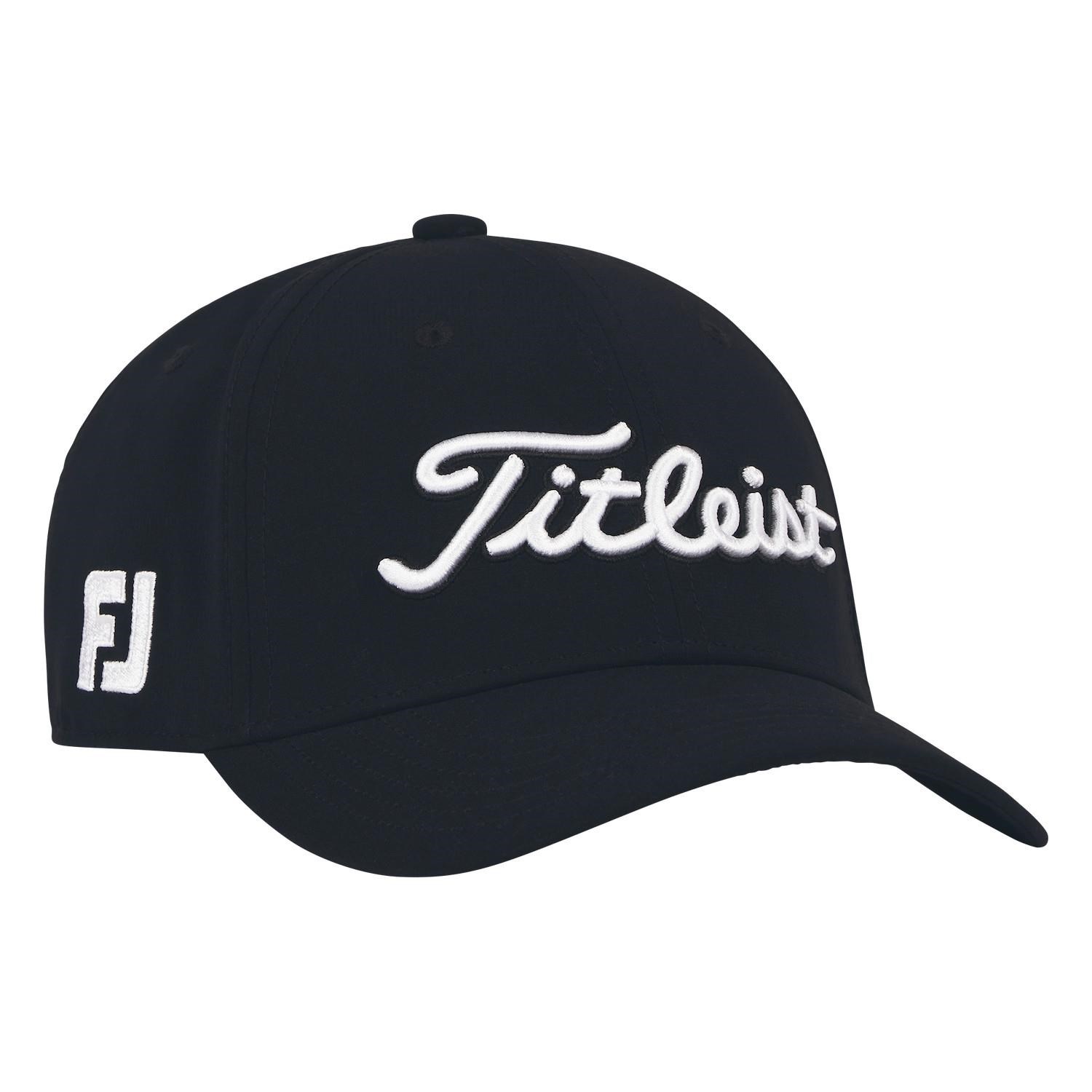 Titleist Junior Tour Performance czapka z daszkiem dla dzieci, czarna