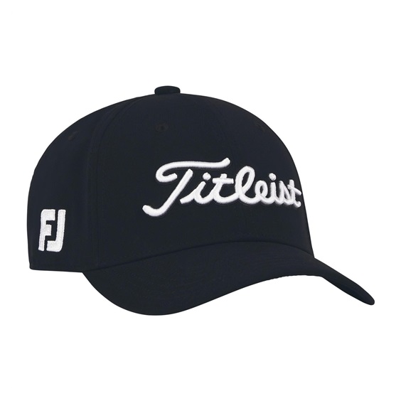 Titleist Junior Tour Performance czapka z daszkiem dla dzieci, czarna