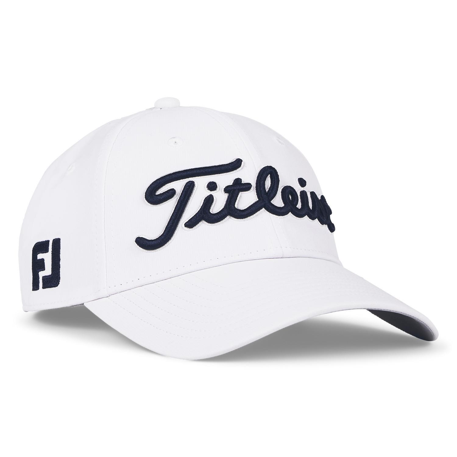 Titleist Junior Tour Performance czapka z daszkiem dla dzieci, biała