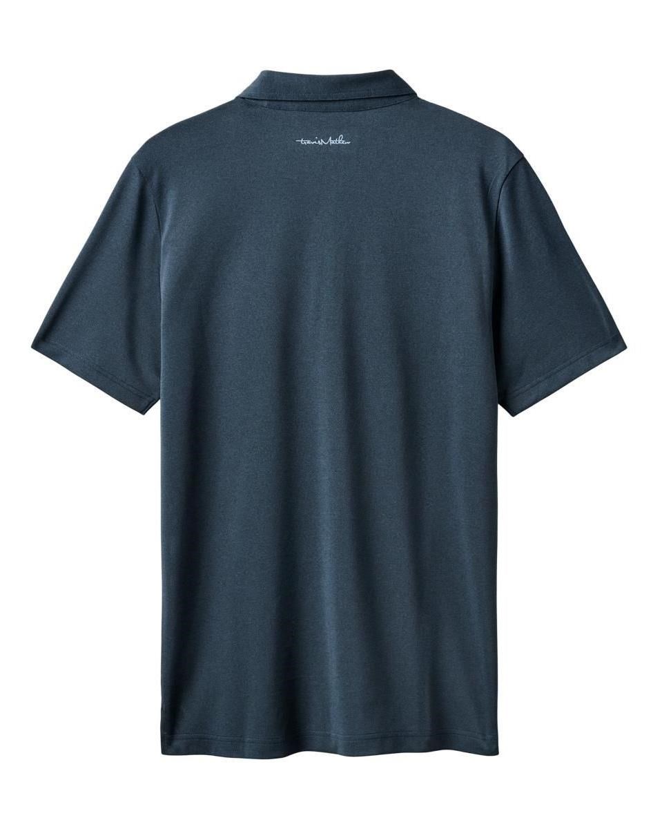 Travis Mathew Good Good Acropolis męskie polo, mood indigo/vintage indigo