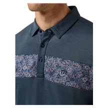 Travis Mathew Good Good Acropolis męskie polo, mood indigo/vintage indigo