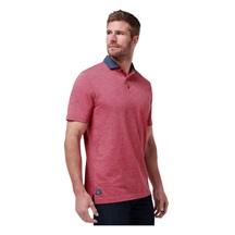 Travis Mathew Common Interest męskie polo, rose wine