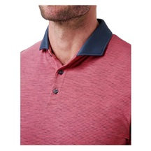 Travis Mathew Common Interest męskie polo, rose wine