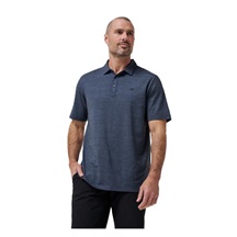 Travis Mathew The Heater męskie polo, vintage indigo/black