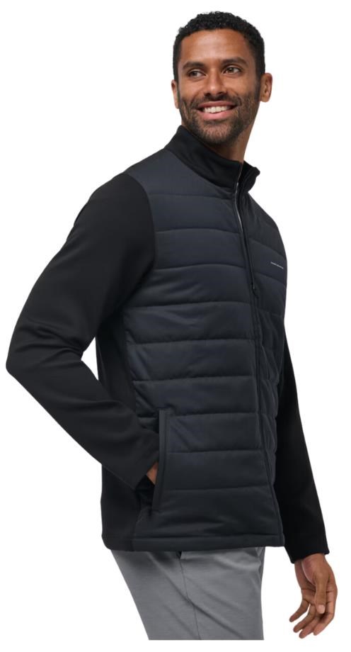 Travis Mathew Point of Sail Full Zip męska kurtka, czarna