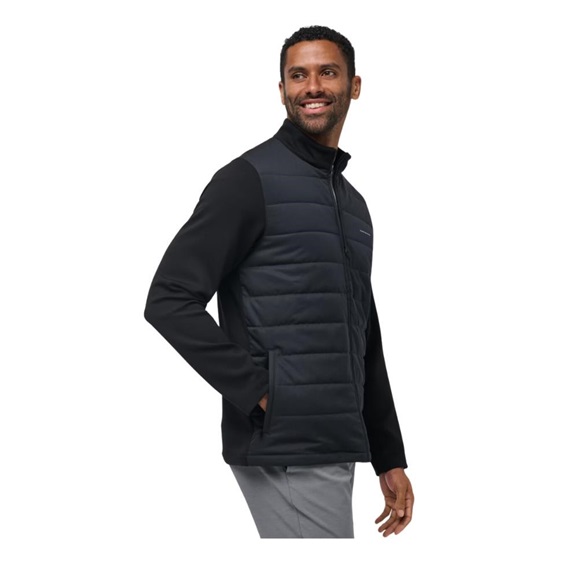 Travis Mathew Point of Sail Full Zip męska kurtka, czarna