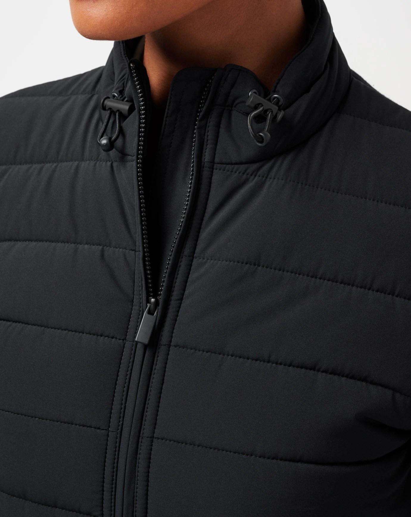Travis Mathew Skyloft Soft Espresso Martini damska kurtka, czarna