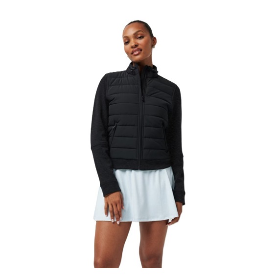 Travis Mathew Skyloft Soft Espresso Martini damska kurtka, czarna